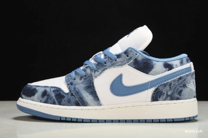 Air 1 Denim” DM8947-100 Jordan “Washed Low 1211